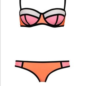 Triangl Peach Soda Tropical Bikini Set